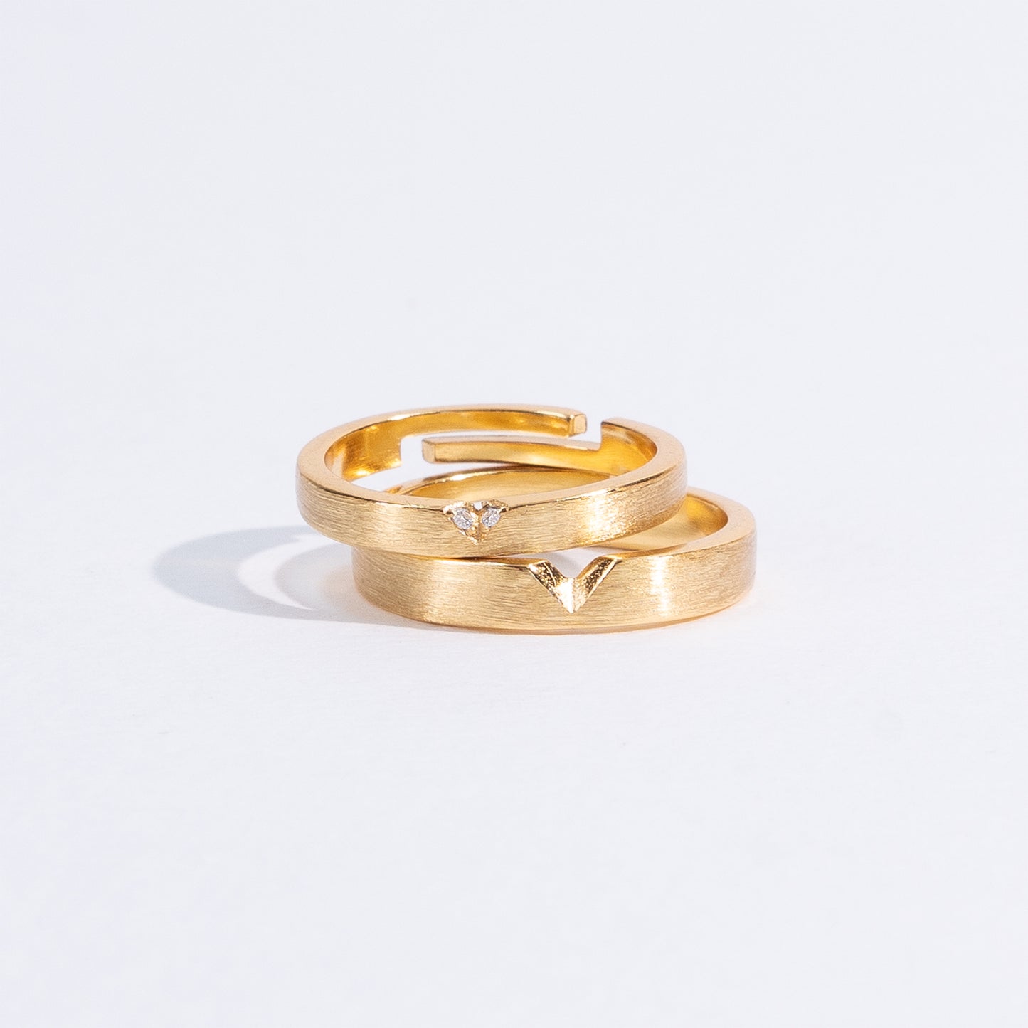 Ivy’s Eternal Love Band Ring for Couple