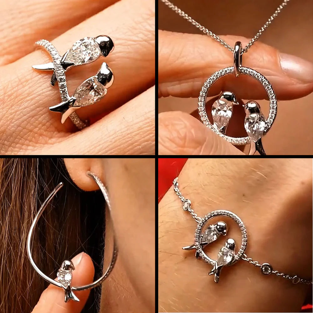 Arabelle Birds Harmony Necklace Set