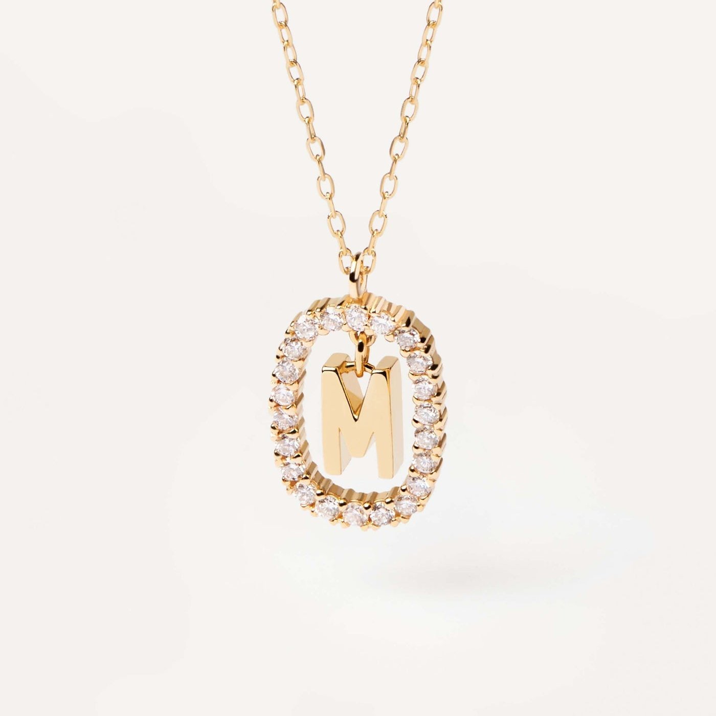 Lena  Radiant Initial Necklace