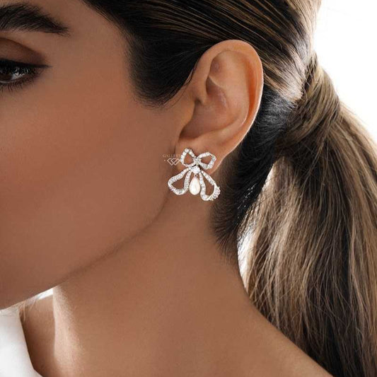 Celestine Bow Earrings