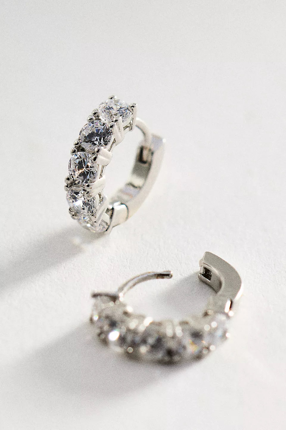 Eterna Radiance Huggie Hoops