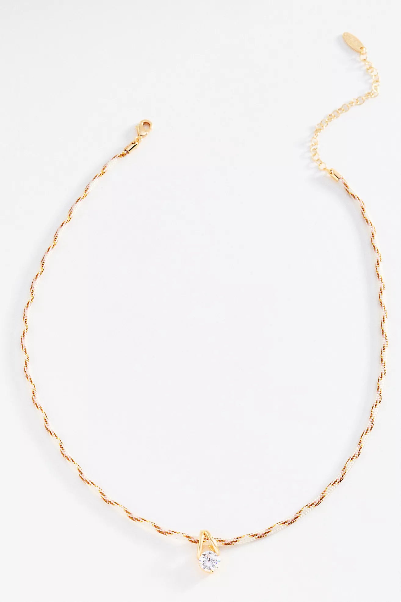 Solstice Spark Cord Necklace