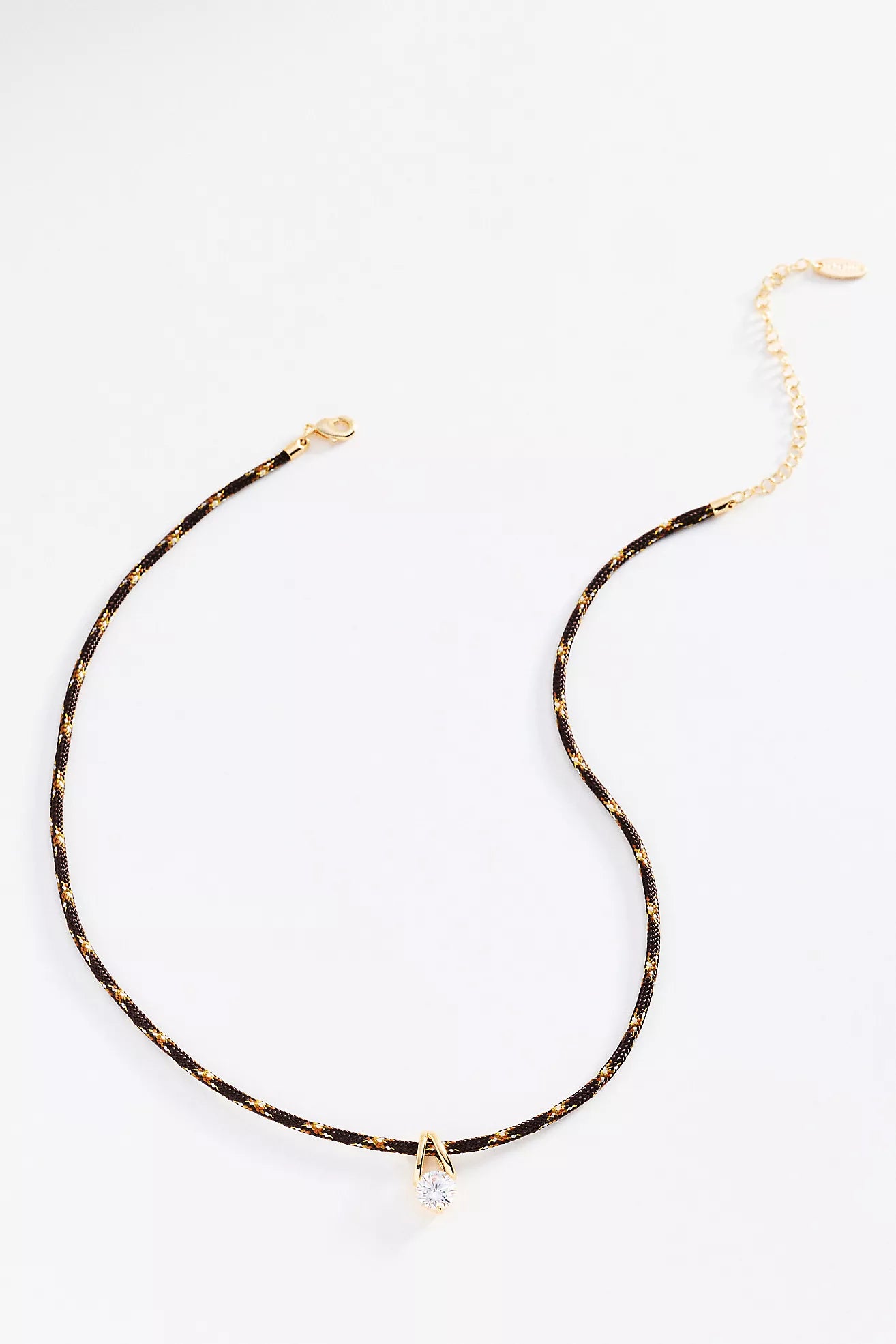 Solstice Spark Cord Necklace