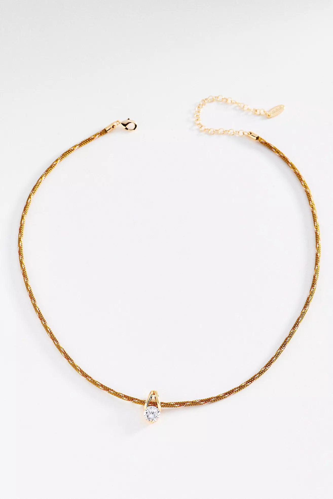 Solstice Spark Cord Necklace