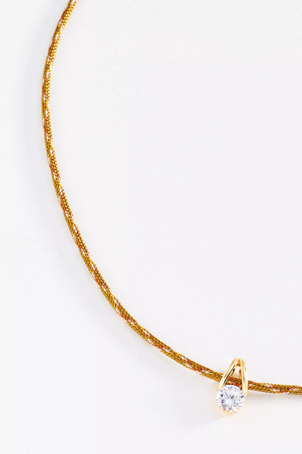 Solstice Spark Cord Necklace