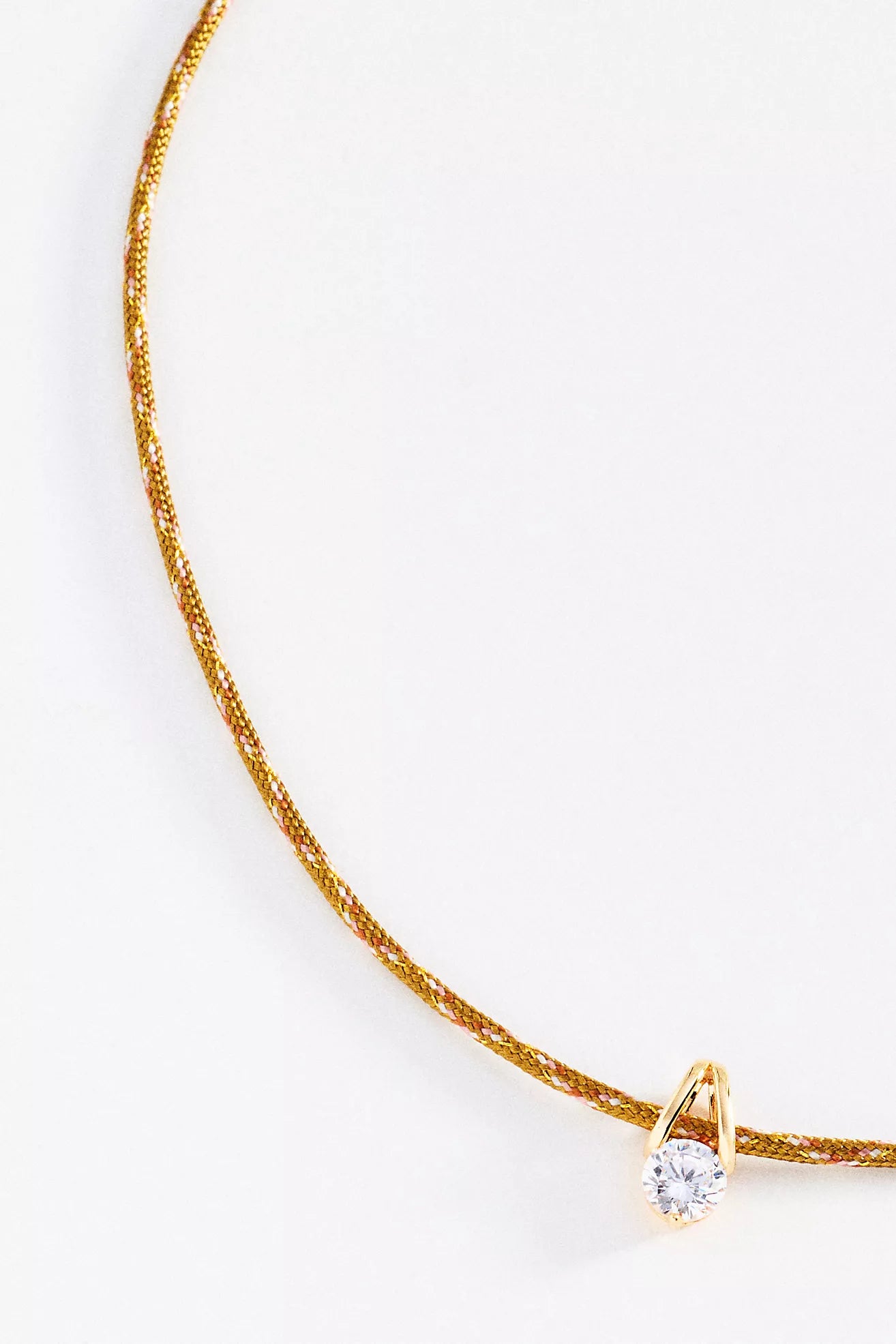 Solstice Spark Cord Necklace