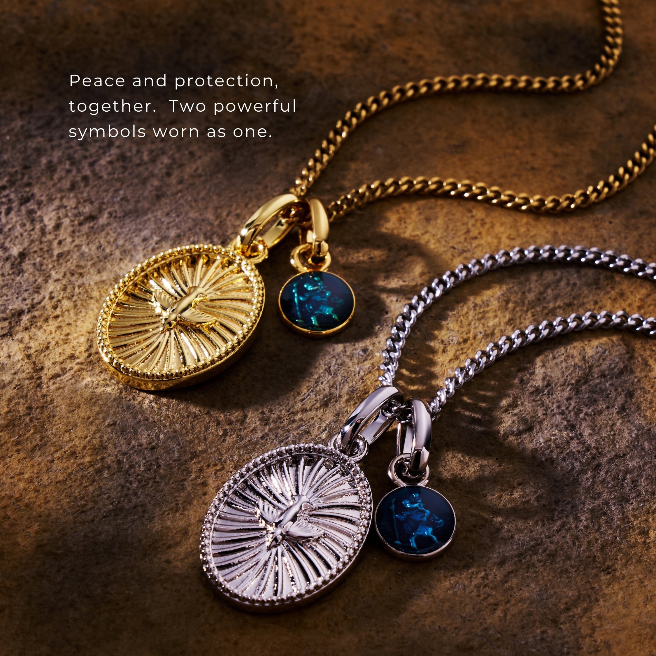 SAINT CREST Men’s Pendant Chain