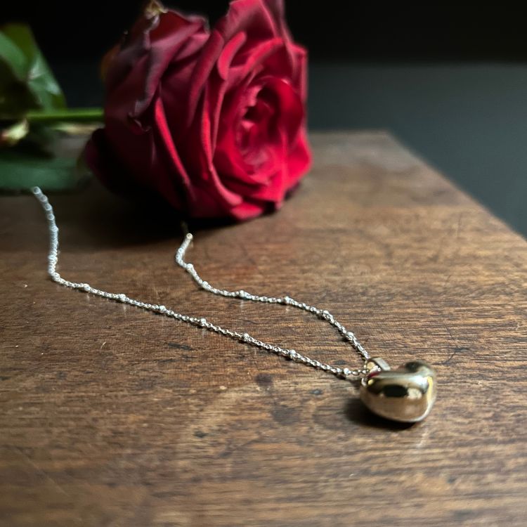 Soulpair Sterling Silver Heart Necklace