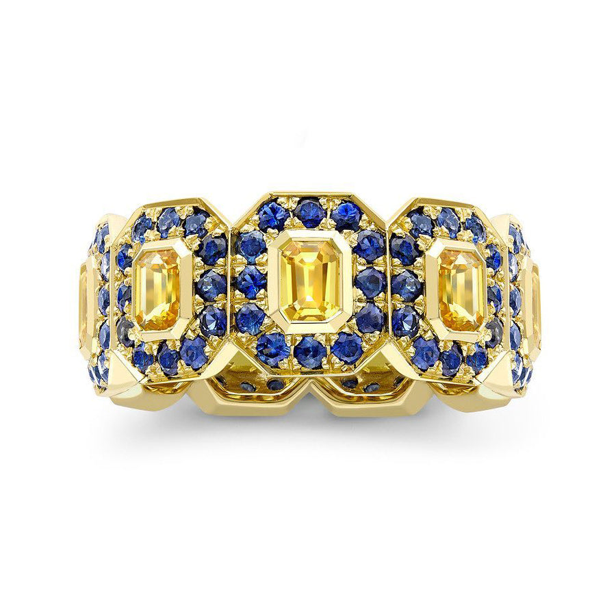 Cobalt Loom Ring 9 (Size 7)