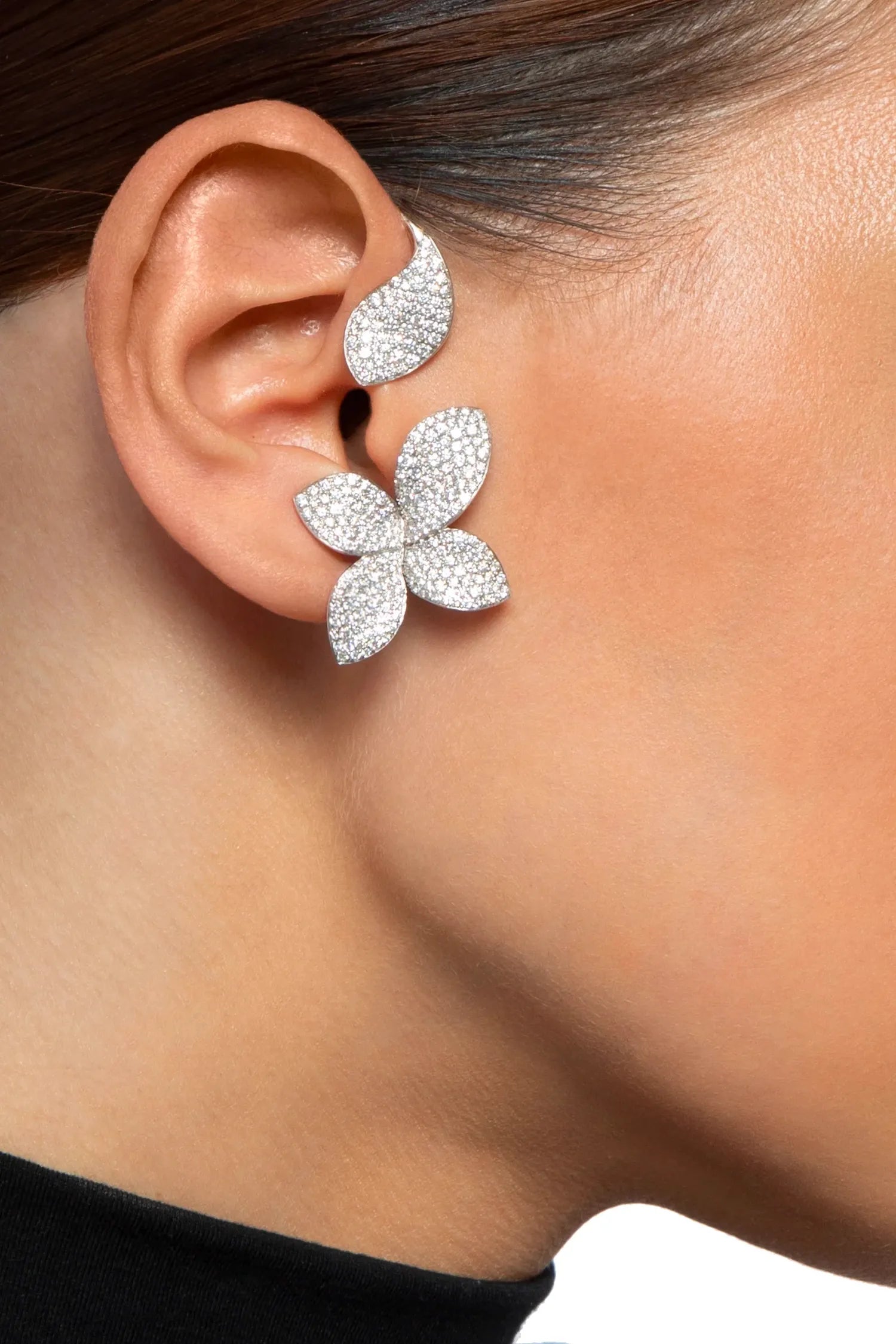 Aureate Whirlflower EarCuff