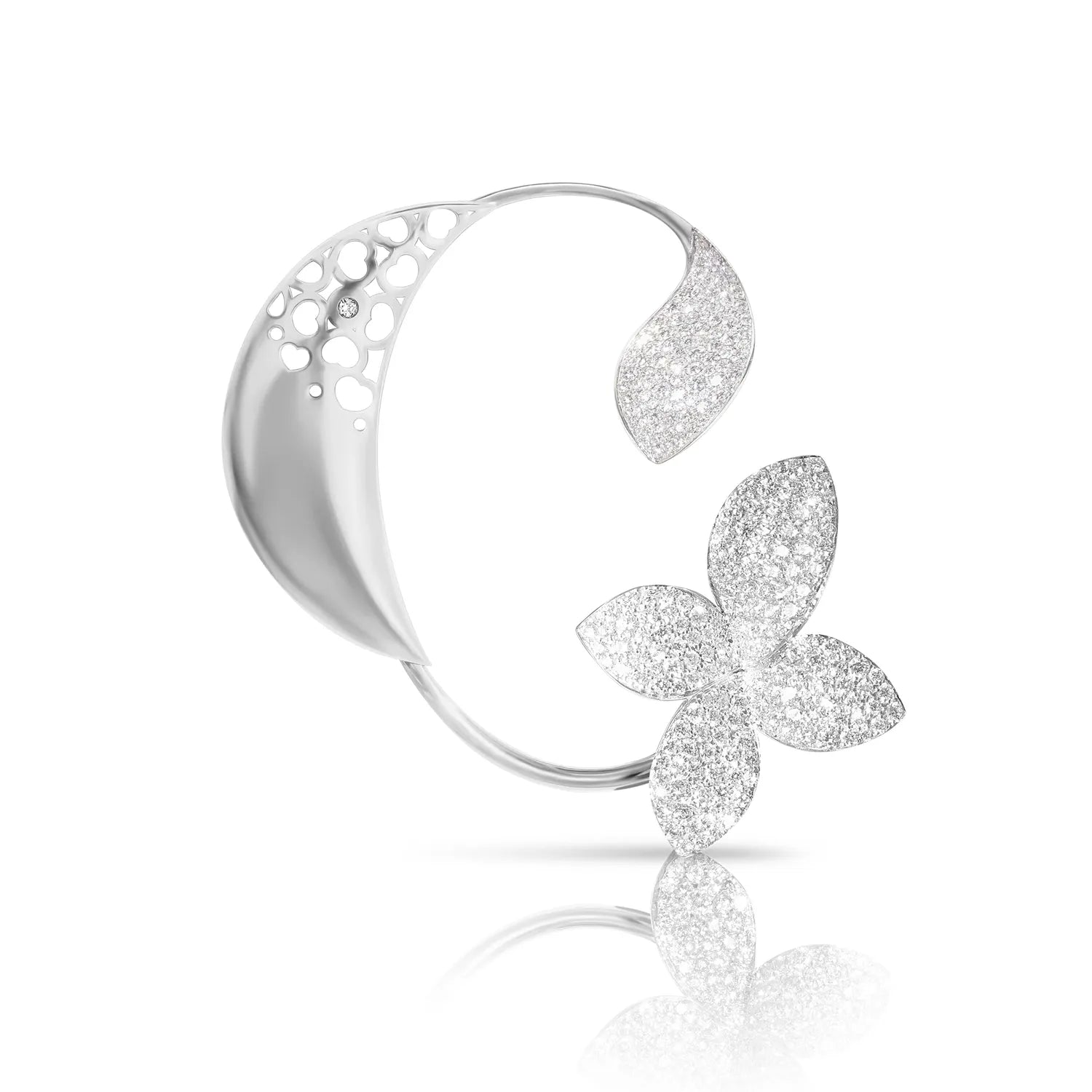Aureate Whirlflower EarCuff