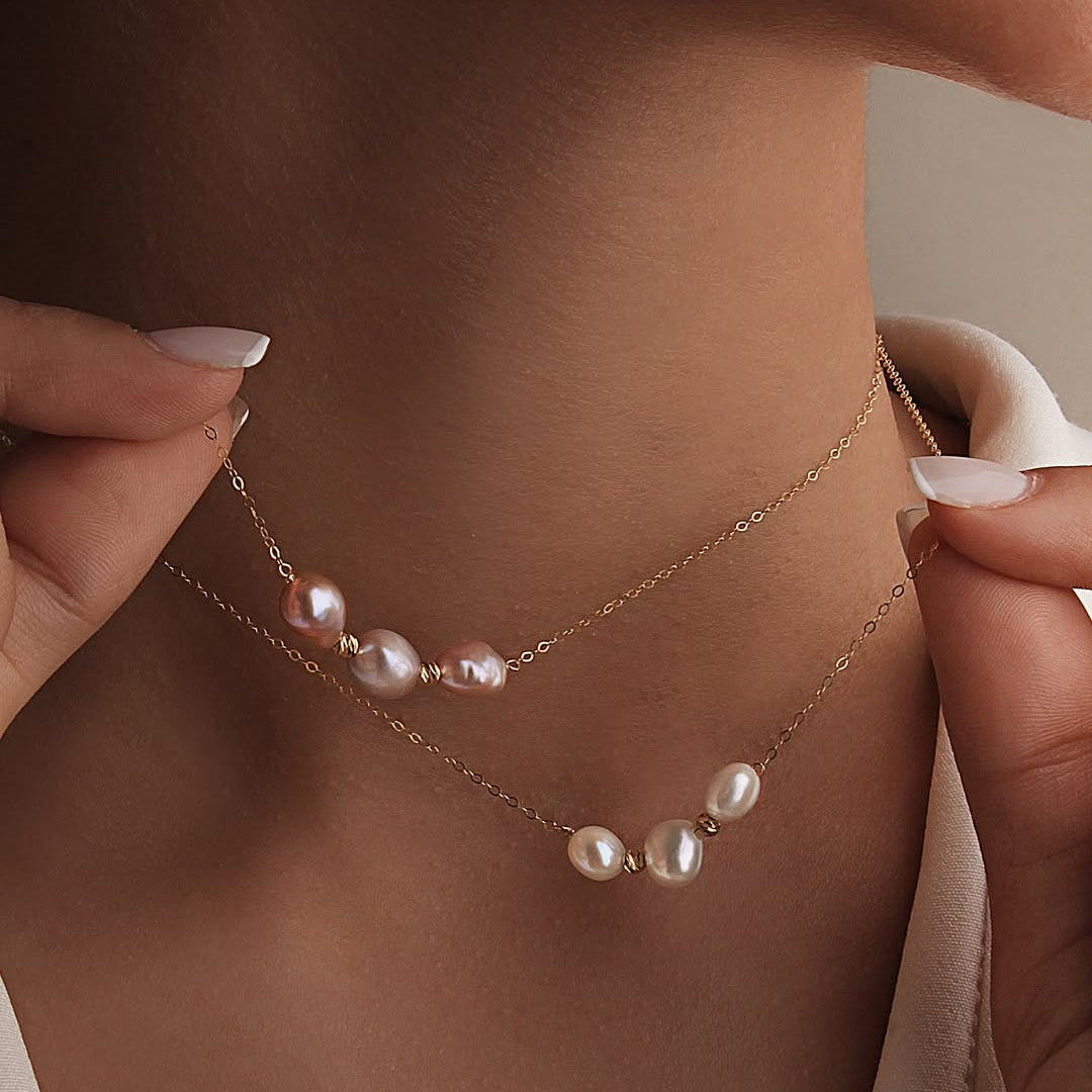 Pastel Pearl Harmony Necklace