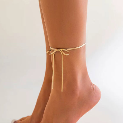 Elva Bow Anklet for Women