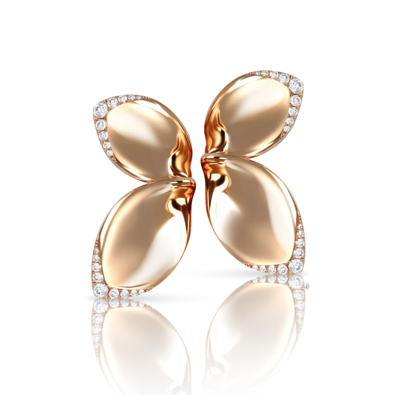 Aurea Butterfly Petal Earrings