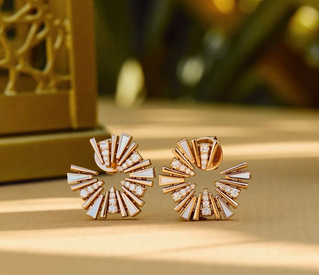 Solara Prism Statement Earrings