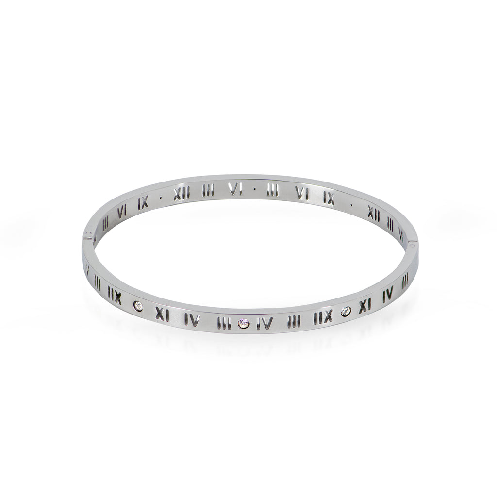 Lana Roman Numeral Gold Bracelet