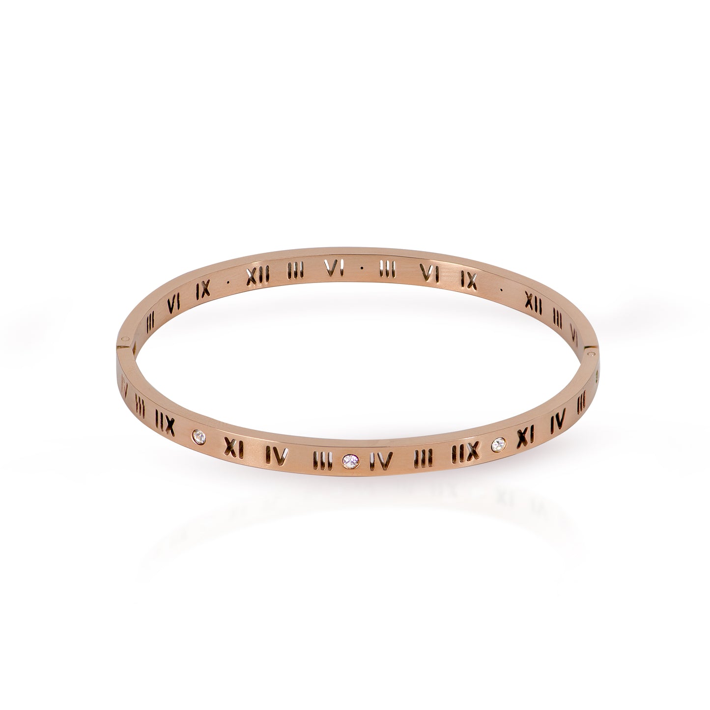 Lana Roman Numeral Gold Bracelet