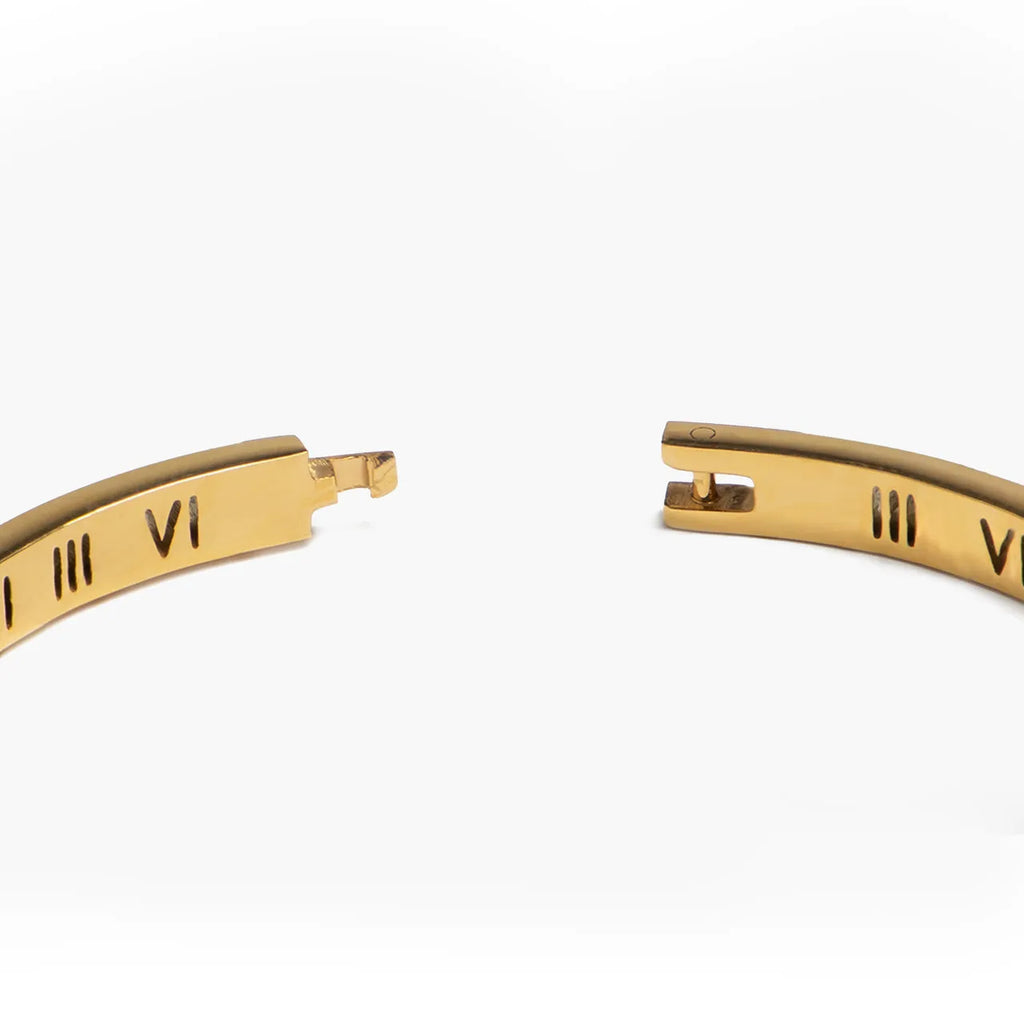 Lana Roman Numeral Gold Bracelet