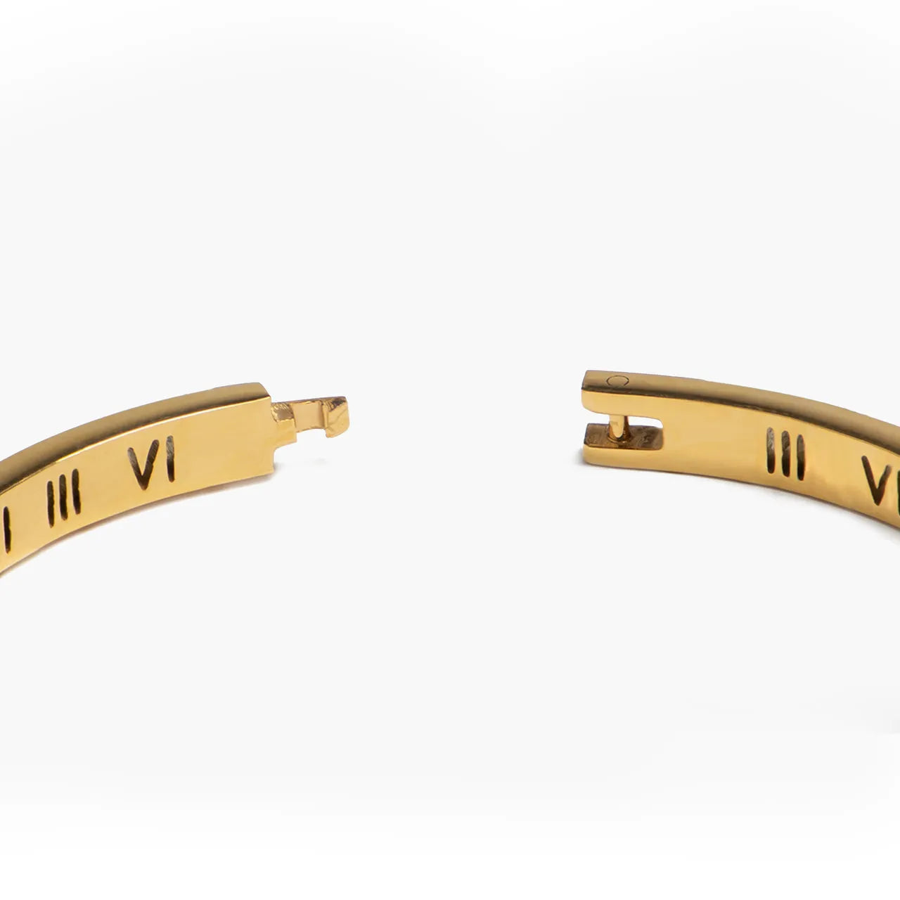 Lana Roman Numeral Gold Bracelet