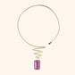 Zoe Amethyst Necklace