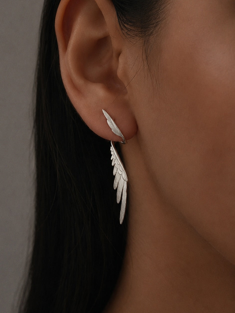 Aurelia Feather Earring