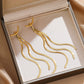 Evangeline Flowing Fringe Earrings