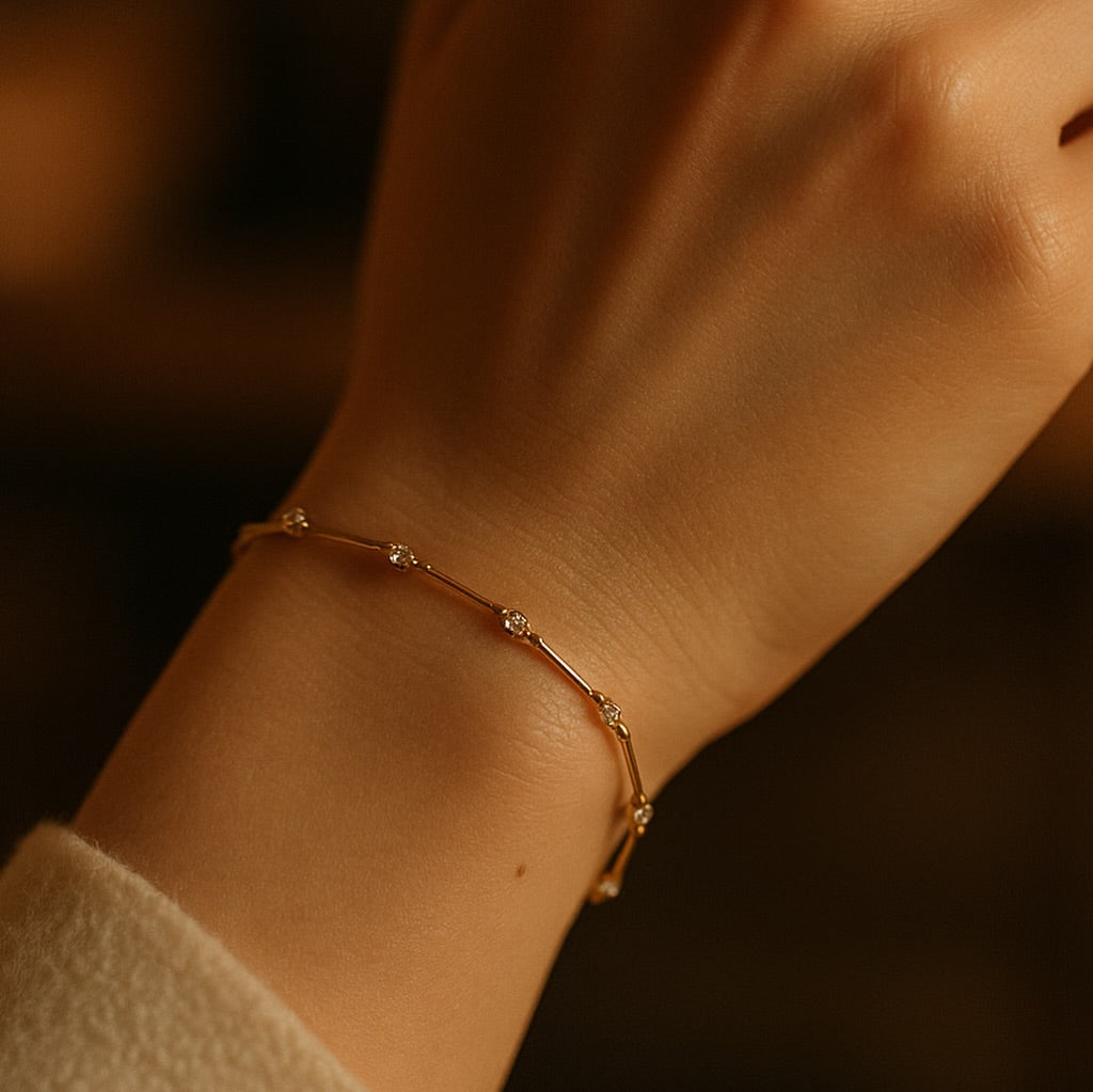 Golden Starlight Bracelet
