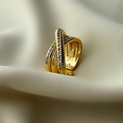 Rumi and Rhea Dual Bold Statement Rings