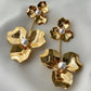 Marwa Sculpted Floral Drop Earrings