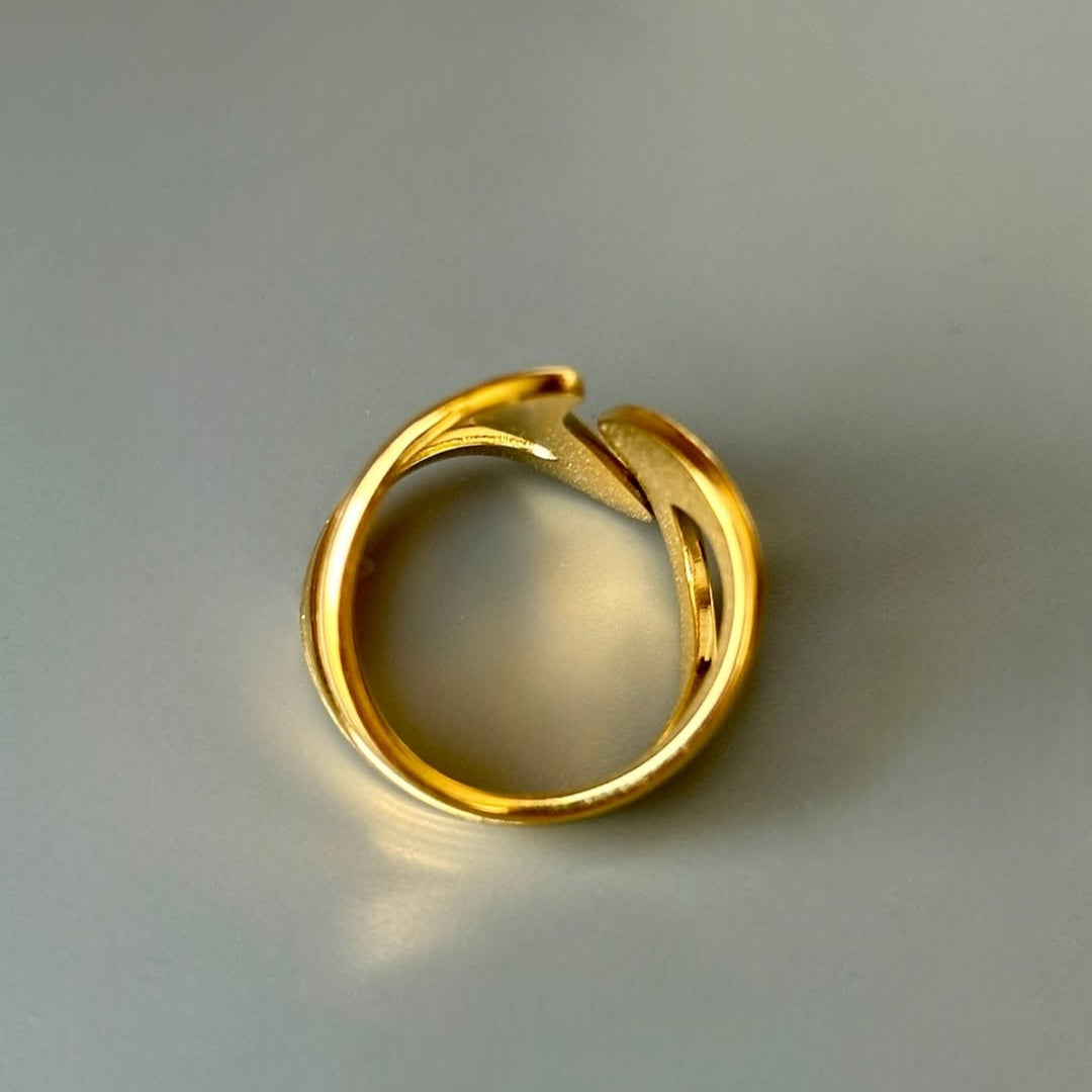 Alba Wave Enamel Ring