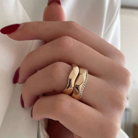 Renée Dual Band Ring Set
