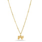 Mini Bow Gold Pendant Necklace
