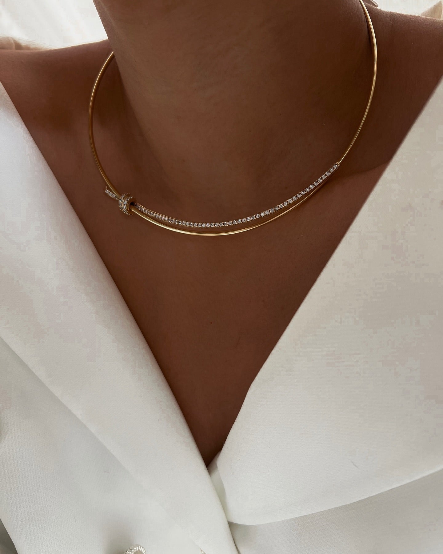 Sophia Knot Necklace & Earring Set