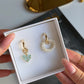 Seraphina Charm Hoops
