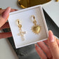 Seraphina Charm Hoops