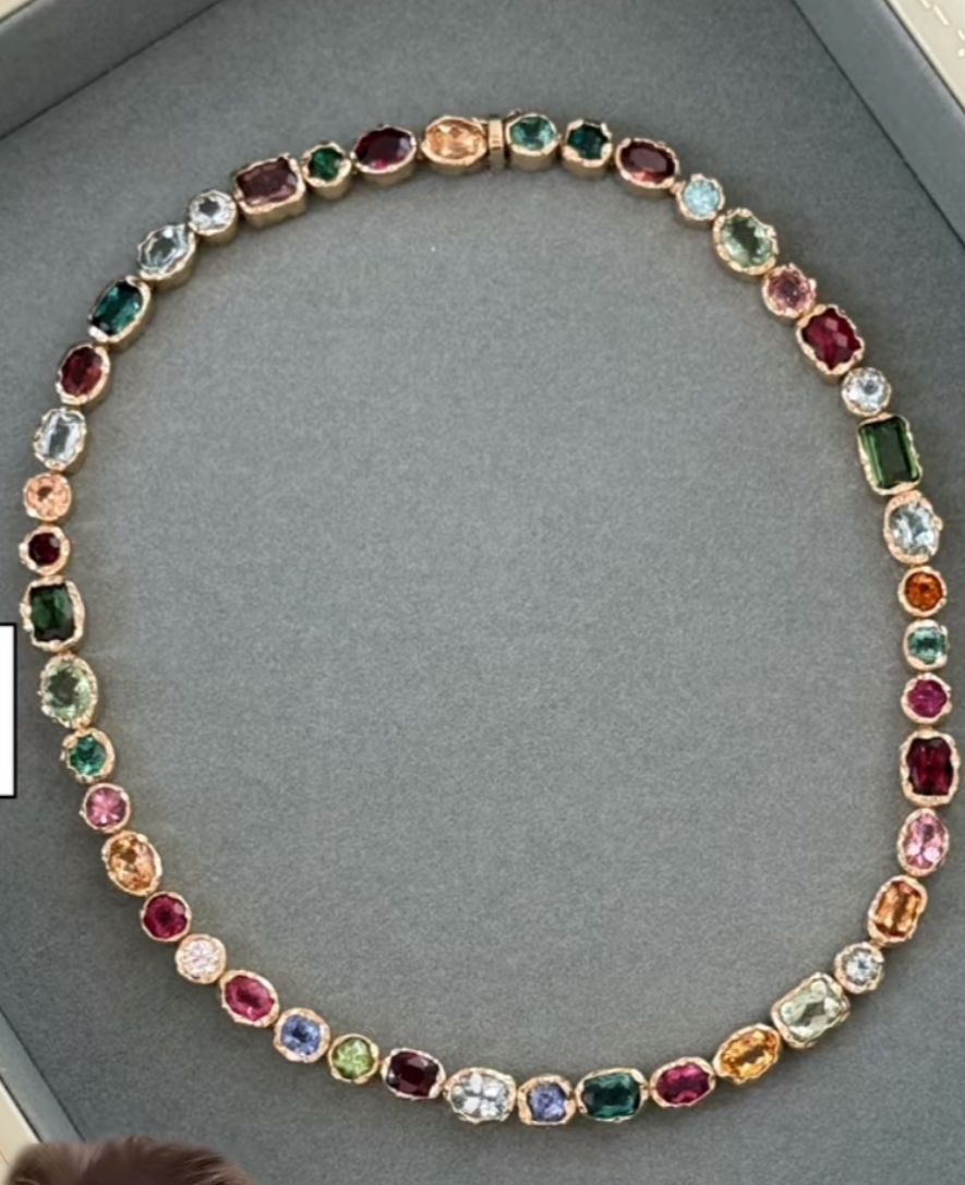 Prisma Multicolour Gemstone Necklace