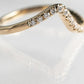 Kaia Stainless Steel Wave Ring