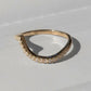 Kaia Stainless Steel Wave Ring