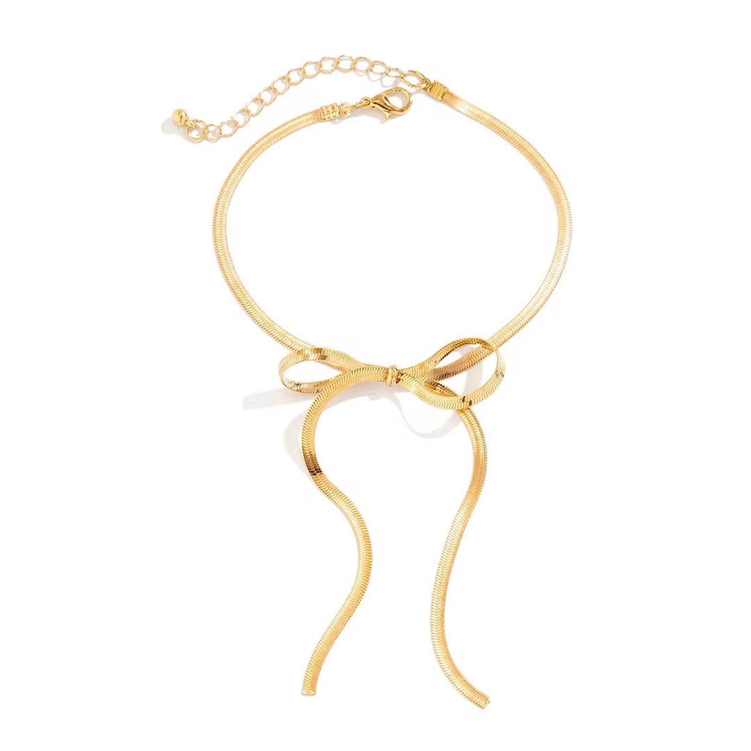Elva Bow Anklet for Women