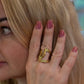 Alba Wave Enamel Ring