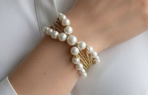 Ivory Veil Bracelet