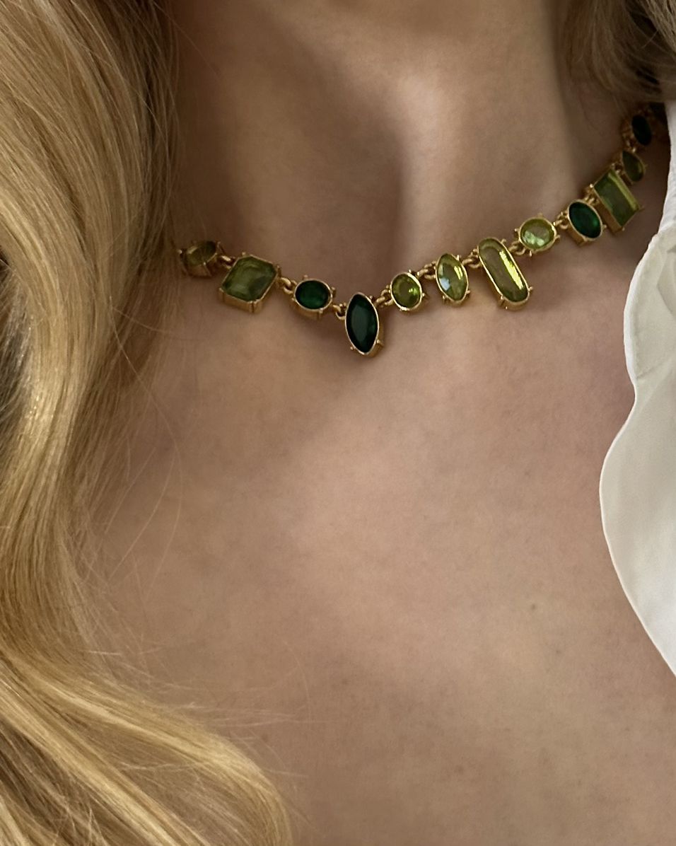 Veralya Stone Collar Necklace