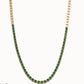 Soraya Emerald Necklace and Bracelet Set