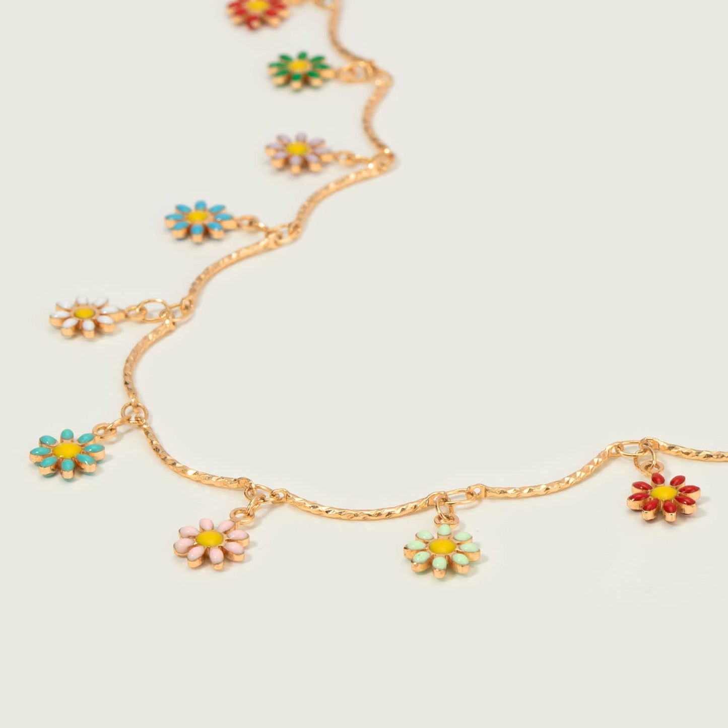 Flora Bloom Charm Necklace