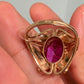 Ravina Vintage Ruby Ring