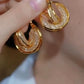 Radiant Swirl Hoops