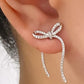 Luna Bow Diamond Earrings