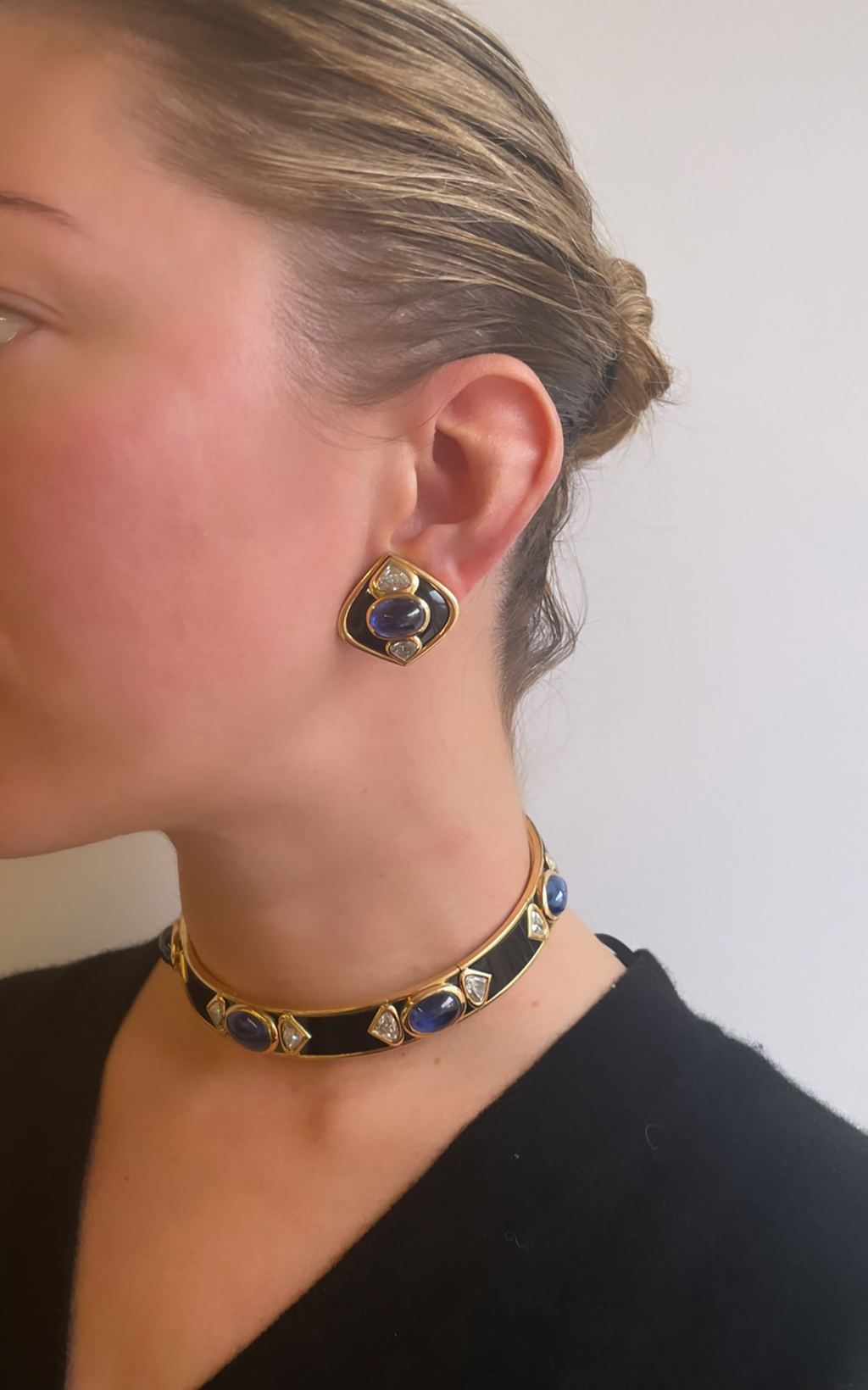 Evangeline Choker & Stud Set