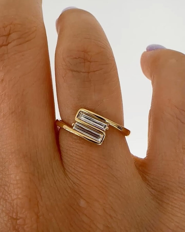 NOVA Twin Stone Ring