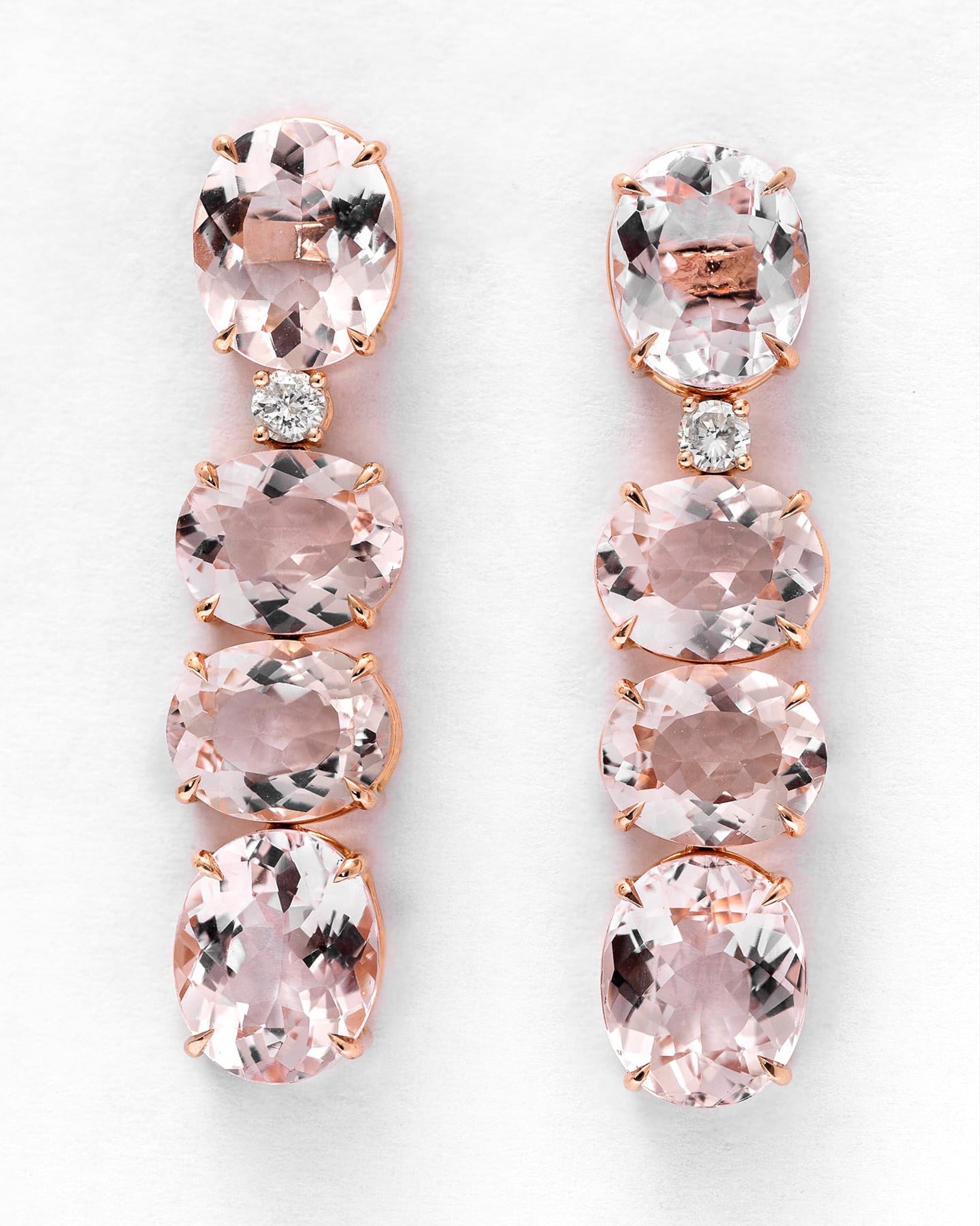 Clara Rose Drop Earrings